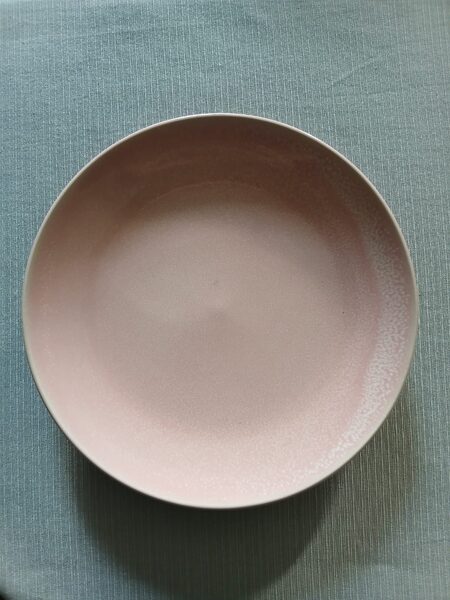 Šķīvis, rozā 26cm.